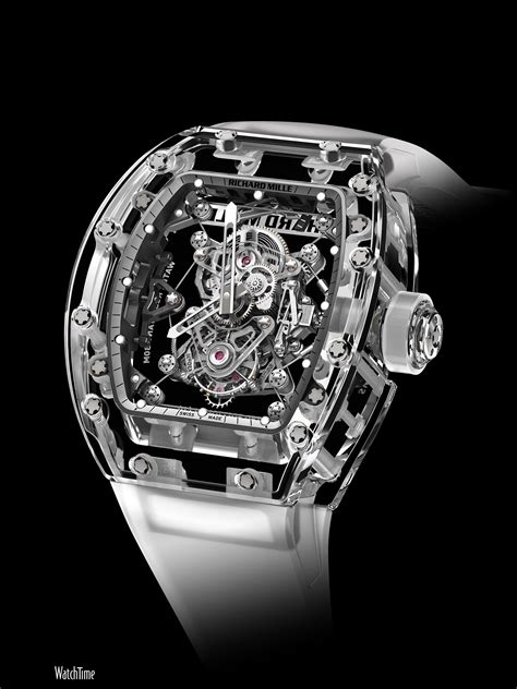 richard mille clear watch price